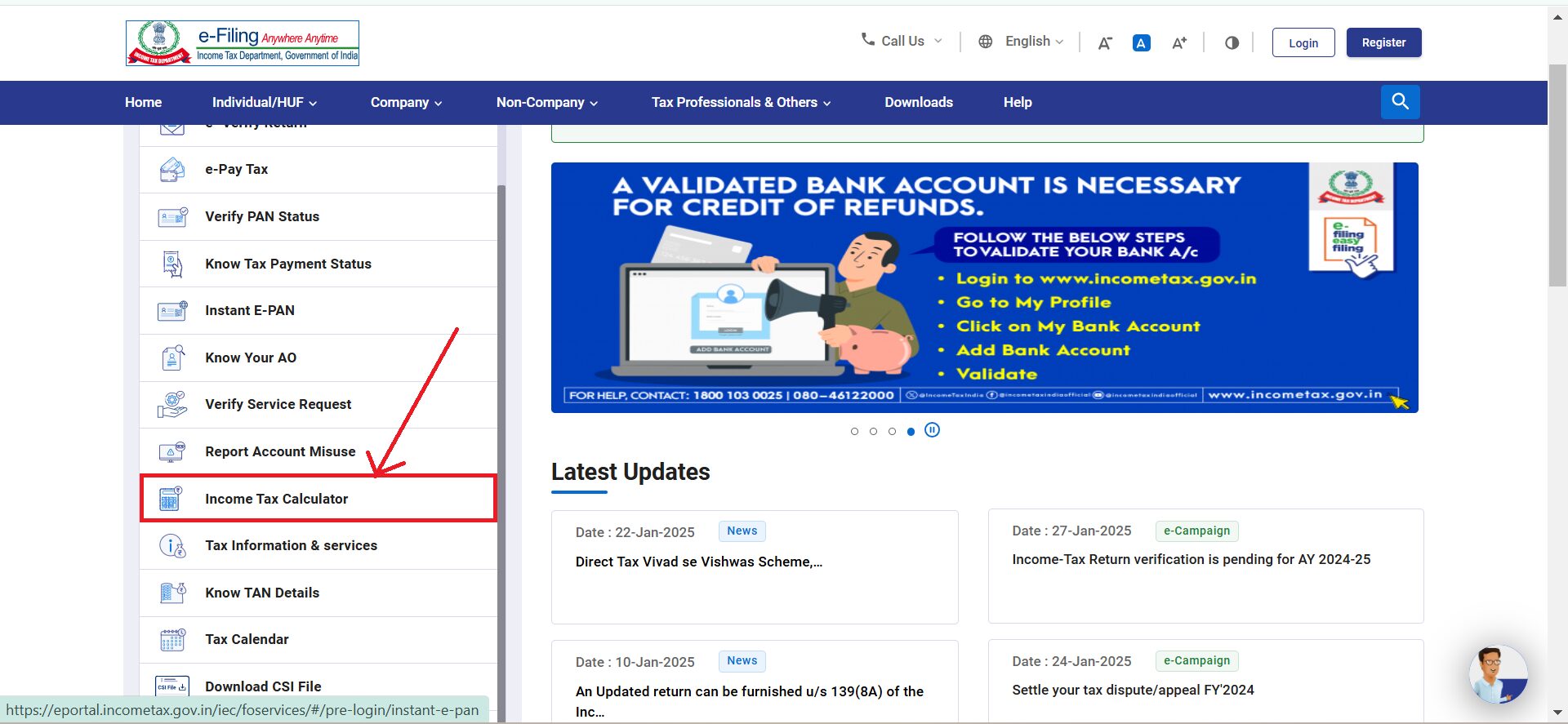 Income Tax Calculator