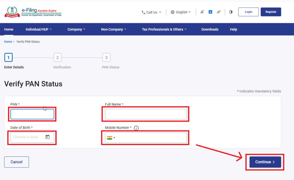 How to Verify PAN Card Status?